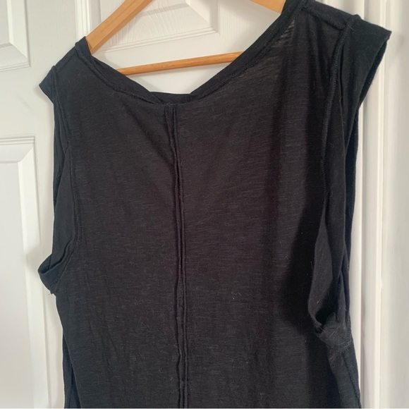We The Free Black Burnout Sleeveless Shirt - Picture 6 of 10